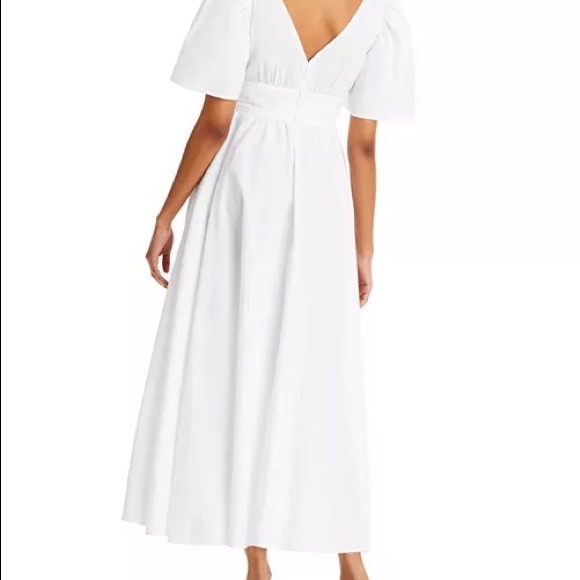 RHODE
Margot Cotton Flutter Sleeve Dress - Picture 8 of 8